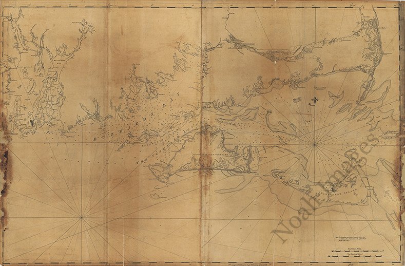 Plan of Lake Champlain NY c1779 map 36x13