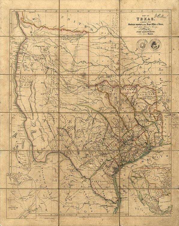 Map of Tennessee c1826 repro 19x12